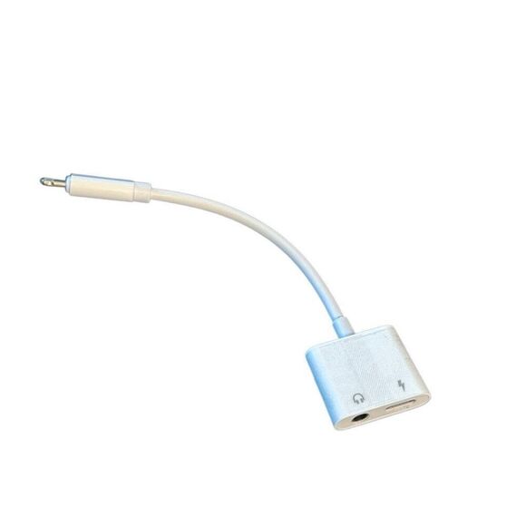 Headphone Splinter Adapter Dongle Apple AirMax iPad iPhone - Picture 6 of 6